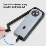 PULUZ PC ABS Plastic Protective Frame for Ricoh Theta SC2, with Adapter Mount & Screw - Image 4