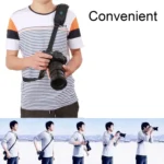 PULUZ Quick Release Anti-Slip Soft Pad Nylon Single Shoulder Camera Strap with Metal Hook for SLR / DSLR Cameras - Image 8