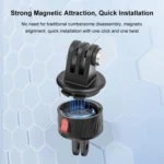 PULUZ Action Camera Magnetic Base Adapter - Image 4