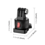 PULUZ Action Camera Quick Release Magnetic Base Adapter - Image 2