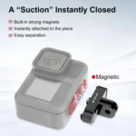 For GoPro HERO13 Black  PULUZ Magnetic Quick Release Base Mount - Image 4