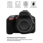 PULUZ Soft Silicone Protective Case for Nikon D3500 - Image 4