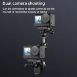 PULUZ Motorcycle Windshield Clip Bracket Camera Mount - Image 5