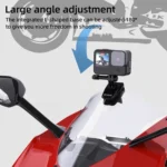 PULUZ Motorcycle Windshield Clip Bracket Camera Mount - Image 9