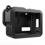 For GoPro HERO 2024 PULUZ Silicone Protective Case Side Interface Cover with Wrist Strap & Lens Cover - Image 3