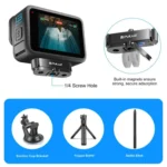 For GoPro HERO13 Black PULUZ Magnetic Quick Release Metal Base - Image 8