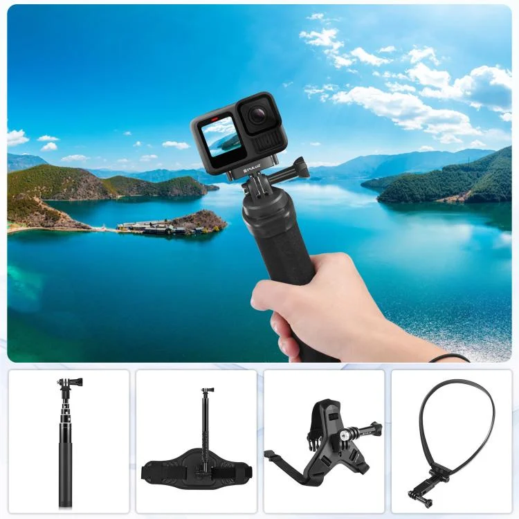 PU718B_8.webp For GoPro HERO13 Black PULUZ Magnetic Quick Release Metal Base - Image 9