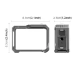 For GoPro HERO13 Black /12 Black /11 Black /10 Black /9 Black PULUZ Metal Camera Cage - Image 2