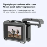 For GoPro HERO13 Black /12 Black /11 Black /10 Black /9 Black PULUZ Metal Camera Cage - Image 5