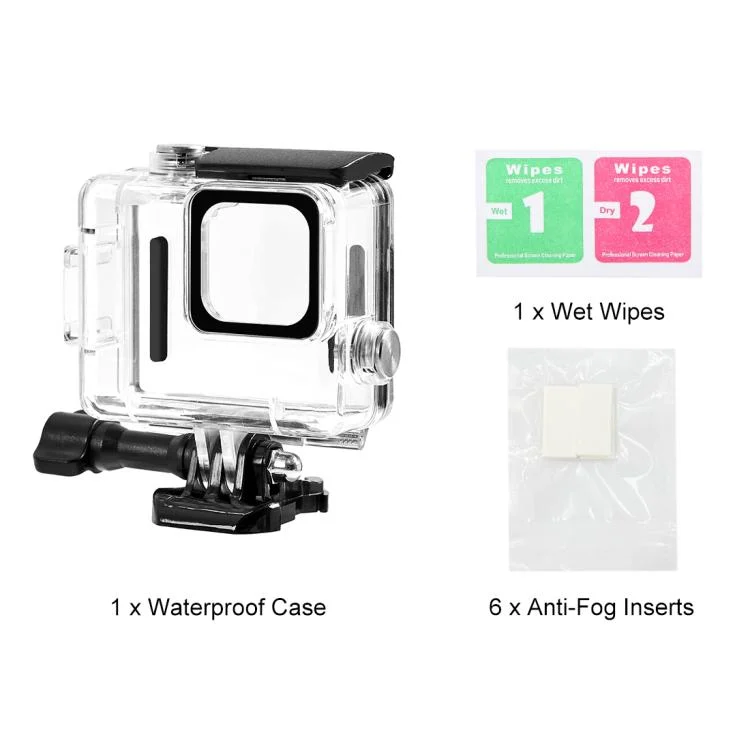 PU747T_7.webp For GoPro HERO 4K 2024 PULUZ 60m / 196ft Waterproof Housing Protective Case with Buckle Basic Mount & Screw - Image 8