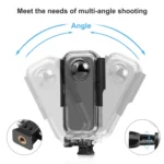 For Insta360 X3 PULUZ 30m Underwater Waterproof Housing Case - Image 3