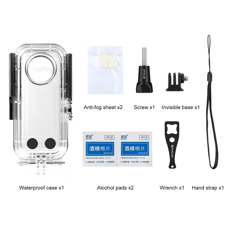 PU820_6.webp For Insta360 X3 PULUZ 30m Underwater Waterproof Housing Case - Image 7