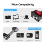 PULUZ Magic Arm Multi-way Ball  Aluminum Alloy Mount - Image 3