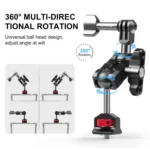 PULUZ Magic Arm Multi-way Ball  Aluminum Alloy Mount - Image 4