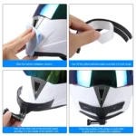PULUZ Bending Action Camera Motorcycle Helmet Chin Mount - Image 8