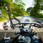 PULUZ Motorcycle Dualheads Crab Clamp Handlebar Fixed Mount for GoPro and Other Action Cameras - Image 6