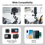 PULUZ Handlebar  Arm Mount with Phone Clamp & Mount Adapter & Long Screw - Image 6