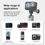 PULUZ Car Suction Cup Arm Mount with Mount Adapter & Long Screw - Image 7