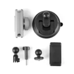 PULUZ Car Suction Cup Arm Mount with Mount Adapter & Long Screw - Image 9