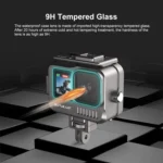 For GoPro HERO13 Black /12 Black /11 Black /10 Black /9 Black PULUZ 40m Waterproof Housing Aluminum Alloy Protective Case - Image 8