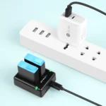 PULUZ USB Dual Batteries Charger for GoPro HERO12 Black /11 Black /10 Black /9 Black - Image 6