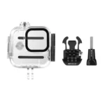 For GoPro Hero11 Mini Black PULUZ 40m Waterproof Housing Protective Case with Buckle Basic Mount & Screw - Image 8