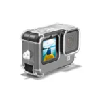 PULUZ Clear TPU Case with Lens Cap & Neck Strap For GoPro HERO12 Black /11 Black /10 Black /9 Black - Image 4