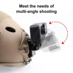 PULUZ Aluminum Quick Release Bracket NVG Helmet Mount for GoPro and Other Action Cameras - Image 6