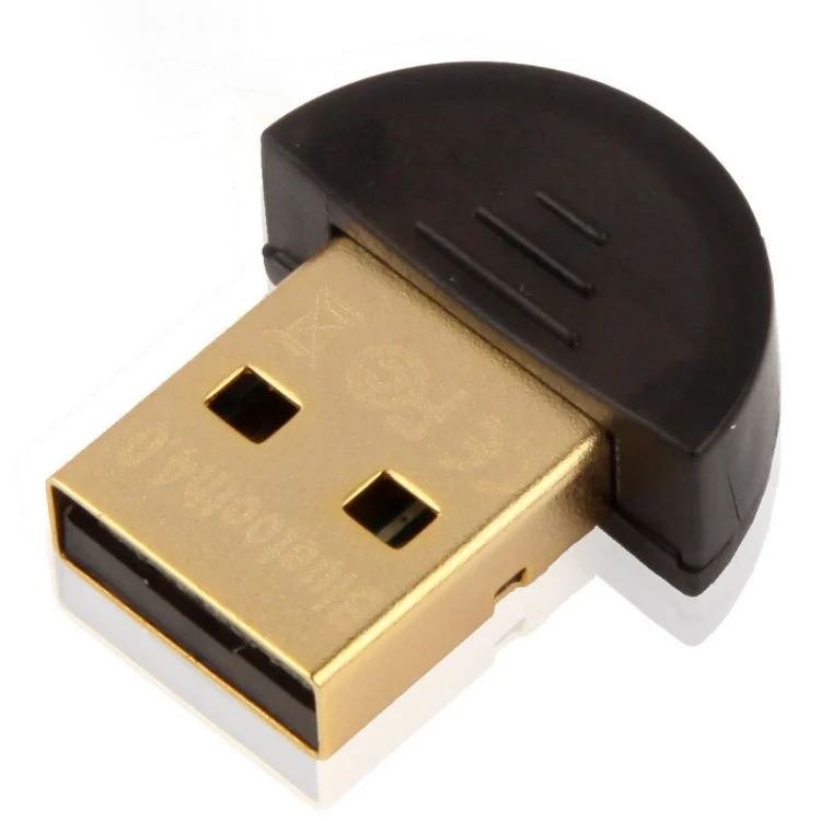 S-BT-10513.webp Micro Bluetooth 4.0 + EDR USB Adapter, Support Voice Data (Transmission Distance: 30m)(Black) - Image 1