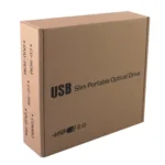 Slot-in USB 2.0 Portable Optical DVD-RW Driver, Plug and Play(Silver) - Image 5