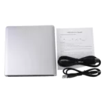 USB 3.0 Aluminum Alloy Portable DVD / CD Rewritable Blu-ray Drive for 12.7mm SATA ODD / HDD, Plug and Play - Image 6