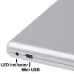 USB 2.0 Slim Aluminum Alloy Portable Slot-in External DVD-RW Drive, Plug and Play - Image 5