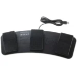 PC USB Triple Action Foot Switch(Black) - Image 2