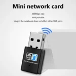 300Mbps Wireless 802.11N USB Network Nano Card Adapter(Black) - Image 4