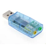 USB DSP 5.1 External Sound Card Adapter Mono Channel (Color random delivery) - Image 2