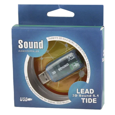 S-CA-6024_4.webp USB DSP 5.1 External Sound Card Adapter Mono Channel(Blue) - Image 5