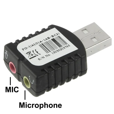 S-CA-6025_3.webp USB 2.0 Stereo Sound Adapter, External Power Not Required(Black) - Image 4