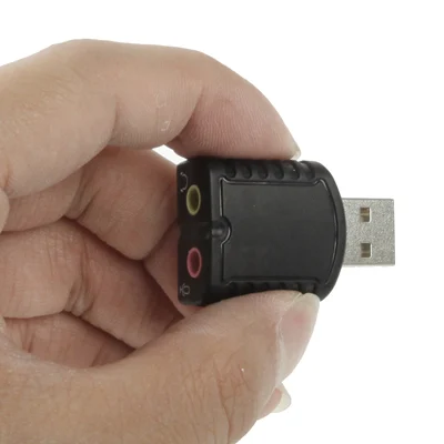 S-CA-6025_4.webp USB 2.0 Stereo Sound Adapter, External Power Not Required(Black) - Image 5