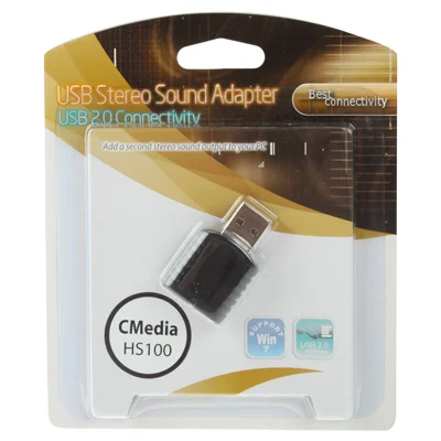 S-CA-6025_5.webp USB 2.0 Stereo Sound Adapter, External Power Not Required(Black) - Image 6