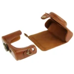Leather Camera Case Bag for Sony HX50 - Image 5