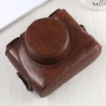 Full Body Camera PU Leather Case Bag with Strap for FUJIFILM X10 / X20 - Image 2