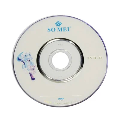 S-CD-0105_1.webp 8cm Blank Mini DVD-R, 1.4GB/30mins, 10 pcs in one packaging,the price is for 10 pcs(White) - Image 2