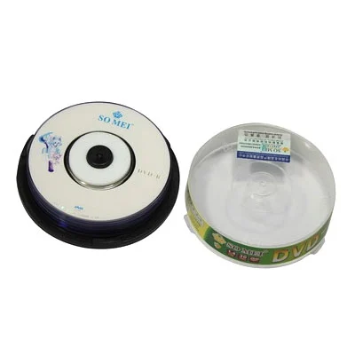 S-CD-0105_3.webp 8cm Blank Mini DVD-R, 1.4GB/30mins, 10 pcs in one packaging,the price is for 10 pcs(White) - Image 4