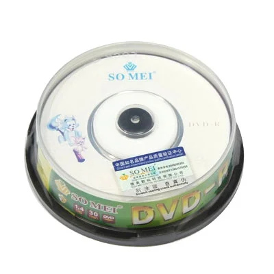 S-CD-0105_4.webp 8cm Blank Mini DVD-R, 1.4GB/30mins, 10 pcs in one packaging,the price is for 10 pcs(White) - Image 5