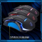 T7 Wired 3 Color Changeable 1200 DPI 1600DPI 2400DPI Gaming USB Optical Mouse - Image 3
