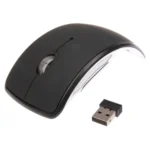 Wireless 2.4GHz 800-1200-1600dpi Snap-in Transceiver Folding Wireless Optical Mouse / Mice - Image 2