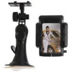 Universal 360 Degree Rotation Suction Cup Car Holder / Desktop Stand, For iPhone, Galaxy, Sony, Lenovo, HTC, Huawei, and other Smartphones of Width: 5.1cm- 10.5cm(Black) - Image 5