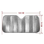 Foldable Car Front Windshield Sunscreen Foil, Size: 140 x 70 cm - Image 4