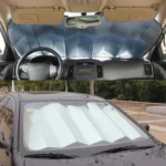 Foldable Car Front Windshield Sunscreen Foil, Size: 140 x 70 cm - Image 7