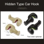 1 Pair Hidden Type Car Hook - Image 5